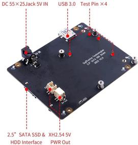 img 1 attached to GeeekPi Raspberry Storage Expansion USB3 0