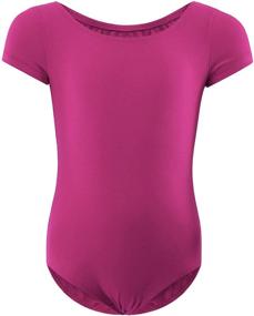 img 4 attached to 👯 Gorgeous WEGETIT Leotards: Perfect for Girls Ballet, Dance, and Toddler Gymnastics!