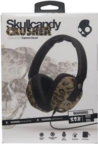 img 1 attached to Leopard Skullcandy Crusher Headphones with Integrated Amplifier and Microphone