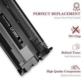 img 3 attached to 🖨️ High-Quality Toner Cartridge Replacement: Toner Kingdom Compatible with HP 89X CF289X 89A CF289A Printer (Black, 1-Pack) for Enterprise M507n M507dn M507X MFP M528c M528z M528dn M528f