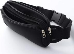 img 1 attached to 👜 OHENNY Mini Fanny Pack: Leica & Bounce-Free Waist Pack for Workouts - Hip Bag Running Pouch for Men and Women