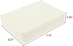 img 3 attached to Uxcell 290Mmx210Mmx60Mm Junction Universal Enclosure