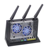 enhance rt-ax86u router cooling with silent 7cm usb radiator fan – dustproof & temperature reduction logo