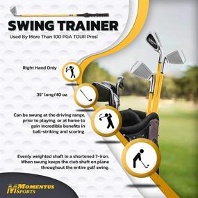 img 1 attached to Momentus Swing Trainers Training Signature