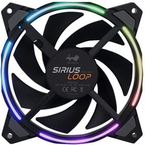 img 1 attached to InWin Sirius Loop Addressable RGB Triple Fan Kit 120mm - Enhanced Cooling Performance for Computer Case - Optimized Cooling Fans