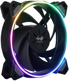 img 3 attached to InWin Sirius Loop Addressable RGB Triple Fan Kit 120mm - Enhanced Cooling Performance for Computer Case - Optimized Cooling Fans