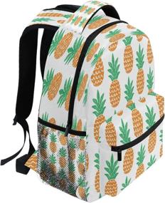 img 3 attached to 🍍 Pineapple Qilmy School Backpack - Optimized Backpacks for students