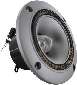 img 1 attached to 🔊 Enhance Your Sound System with VOYZ 300 Watts Max Power Speaker Tweeter - Premium 3.5” Piezo Super Horn Tweeters for Optimal Audio Experience - Aluminum Diaphragm, High Temperature Voice Coil - Ideal for Speaker Box or Sound Projects - 4-8 ohms - 1 Pair (2pcs) (PET-1919L)