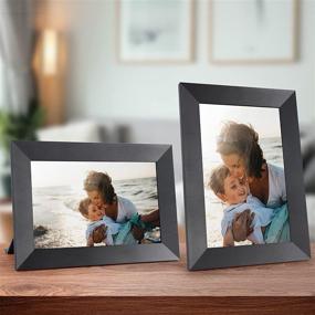 img 1 attached to 📸 Enhance Your Memories with the LOVCUBE 8-inch WiFi Digital Picture Frame: HD Touch Screen, Auto-Rotate, App Connectivity for Sharing Photos & Videos Anytime, Anywhere