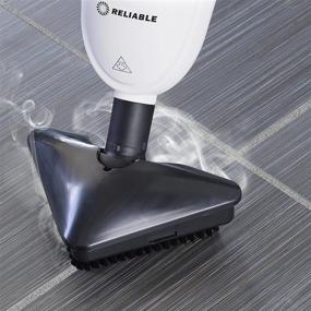 img 3 attached to 🧽 300CU Reliable Steam Floor Mop - Steamboy Pro Electric Steam Mop and Scrubber with 4 Microfiber Pads, 1500W, Steam Cleaner for Tile, Grout, Hardwood Floor, Carpets, 180° Swivel Head