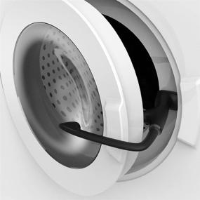 img 4 attached to 🧲 Convenient and Sturdy Front Load Washer Door Prop: Magnetic Door Holder for Washing Machine - Perfect Fit for Front Loaders (Not Suitable for Plastic Doors) - Black