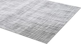 img 3 attached to 🍽️ Enhance Your Dining Experience with Crossweave Non Slip Elegant Placemats