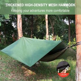 img 3 attached to Carabiners Lightweight Parachute Hammocks Backpacking