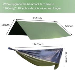 img 2 attached to Carabiners Lightweight Parachute Hammocks Backpacking