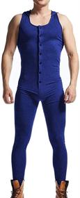 img 3 attached to 👕 Sleeveless Breathable Onesie Pajamas: All-in-One Comfort and Style