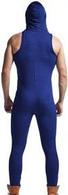 img 2 attached to 👕 Sleeveless Breathable Onesie Pajamas: All-in-One Comfort and Style