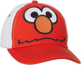 img 2 attached to 🧢 Optimized Search: Sesame Street Cotton Baseball Accessories for Toddler Boys