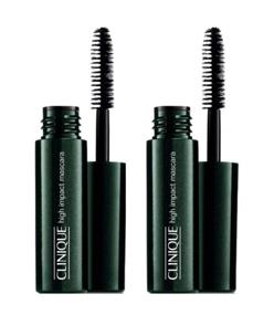 img 4 attached to 💁 Clinique High Impact Mascara, Black - Set of 2 Travel Size .14oz/4g each: Get Stunning Lashes On-The-Go!