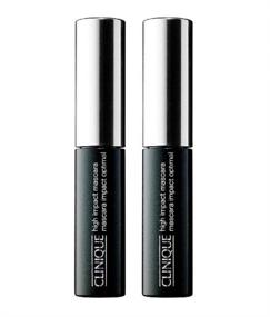 img 3 attached to 💁 Clinique High Impact Mascara, Black - Set of 2 Travel Size .14oz/4g each: Get Stunning Lashes On-The-Go!