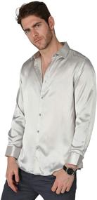 img 2 attached to 👔 VICALLED Wrinkle-Free Men's Clothing and Shirts: Luxury Casual Sleeve