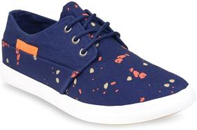 img 4 attached to Bold and Stylish Hipster Mens Swag Splatter Shoe - Trendy Men's Shoes