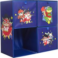 📦 idea nuova ryans world blue collapsible soft storage cubby with 3 collapsible cubes - wk980823 logo