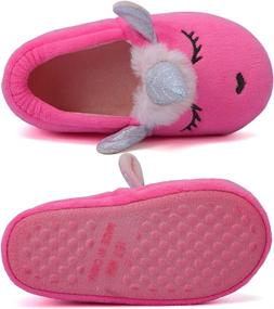 img 2 attached to Seannel Cartoon Slippers Toddler Outdoor U821MTT001 Shark 27 Boys' Shoes ~ Slippers