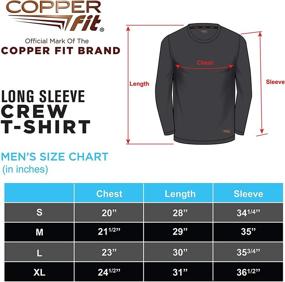 img 2 attached to Copper Fit Energy Performance X Large Men's Clothing