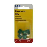 💡 bussmann bp/atm-30 - high-performance 30 amp fast-acting mini-fuse logo