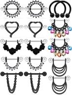 hoeudjo nipplering surgical piercing jewelry logo