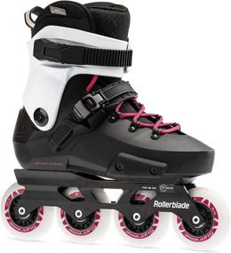 img 4 attached to 🔥 High Performance Rollerblade Twister Edge Women's Adult Fitness Inline Skate in Black and Magenta: Experience the Ultimate Inline Skating Experience!