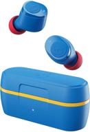 🎧 skullcandy jib true wireless in-ear earbuds - 92 blue logo