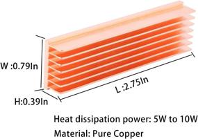 img 3 attached to 💻 Copper Cooler Heatsink: Enhance Industrial Electrical Performance of Awxlumv Computers