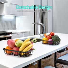 img 1 attached to Efficient URESMAT Detachable Kitchen Organizer for Organizing Vegetables