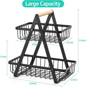 img 2 attached to Efficient URESMAT Detachable Kitchen Organizer for Organizing Vegetables