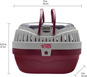 img 1 attached to 🐾 Hagen Living World Pet Carrier