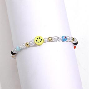 img 1 attached to Bracelet Rainbow Colorful Handmade Children