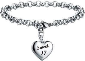 img 3 attached to Adjustable Girls' Jewelry: Happy Bracelet Birthday