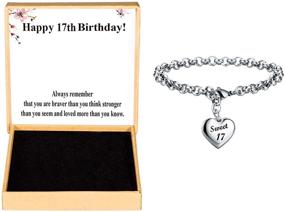 img 4 attached to Adjustable Girls' Jewelry: Happy Bracelet Birthday