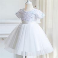 ttyaovo tulle birthday princess sequins apparel & accessories baby girls for clothing logo