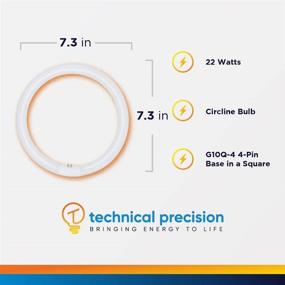 img 3 attached to Floxite T5 22W Circular Mirror Replacement: Enhance Your Reflections effortlessly