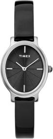 img 4 attached to ⌚️ Женские классические кварцевые аналоговые часы Timex с браслетом из нержавеющей стали