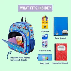 img 2 attached to 🎒 Food Safe Preschool Insulated Backpack by Wildkin