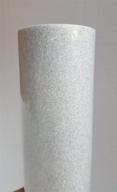 🌟 holographic silver glitter vinyl 12x15 ft transparent adhesive roll - turner moore edition for cricut maker explore, silhouette cameo portrait, stickers, decals, scrapbooking + logo