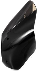 img 1 attached to Комплект ветрового щита Krator JBM-6007-S Quarter Fairing в черном и дымчатом исполнении + крепеж на вилку - совместим с Harley Davidson Sportster 883 1200 Street XG500 XG750.