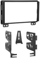 metra 95-5026 double din installation kit for ford, lincoln, and mercury vehicles (2001 and up) - black logo