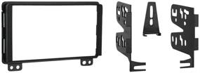 img 1 attached to Metra 95-5026 Double DIN Installation Kit for Ford, Lincoln, and Mercury Vehicles (2001 and Up) - Black