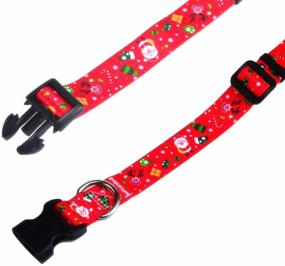 img 1 attached to 🐶 W&amp;Z Dog Collars: Stylish Bohemia Floral Tribal Geometric Patterns for Small Medium Large Dogs