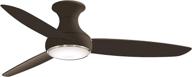 🌀 minka aire f467l-orb concept iii - 54" ceiling fan with light kit, oil rubbed bronze finish, etched opal glass, and oil rubbed bronze blades логотип