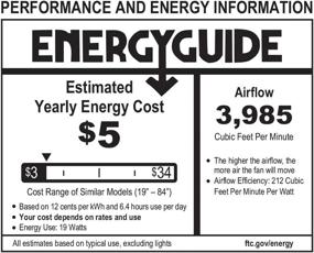 img 1 attached to 🌀 Minka Aire F467L-ORB Concept III - 54" Ceiling Fan with Light Kit, Oil Rubbed Bronze Finish, Etched Opal Glass, and Oil Rubbed Bronze Blades